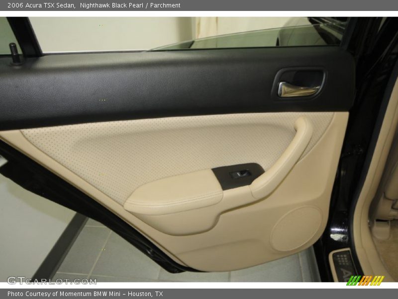 Nighthawk Black Pearl / Parchment 2006 Acura TSX Sedan