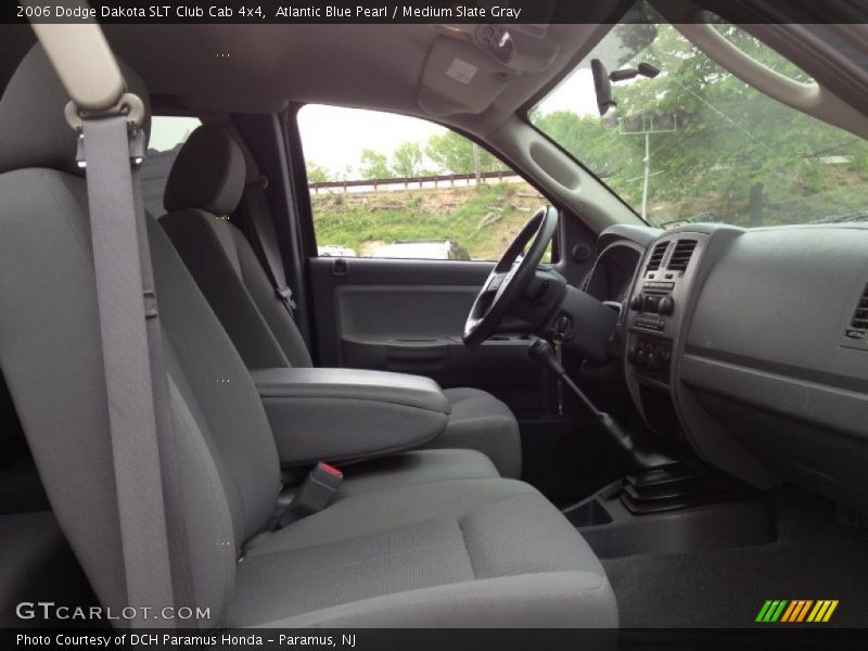 Atlantic Blue Pearl / Medium Slate Gray 2006 Dodge Dakota SLT Club Cab 4x4