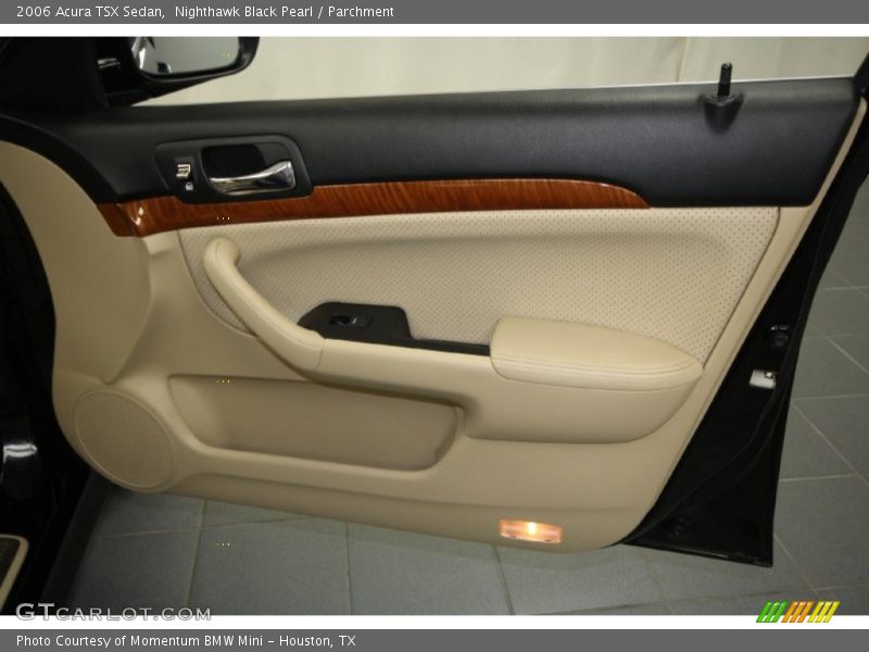 Nighthawk Black Pearl / Parchment 2006 Acura TSX Sedan