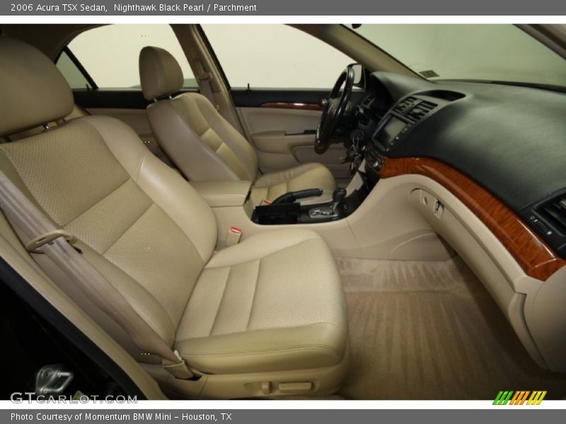 Nighthawk Black Pearl / Parchment 2006 Acura TSX Sedan