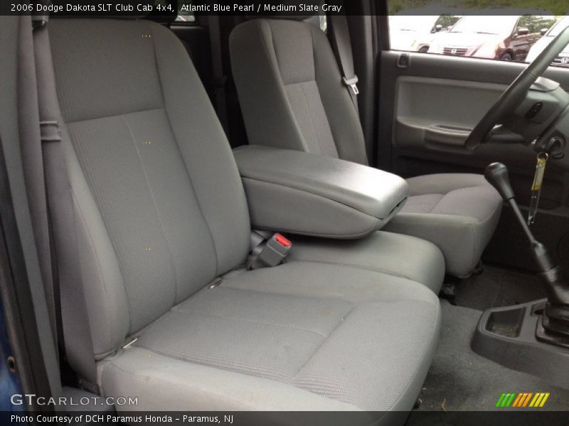 Atlantic Blue Pearl / Medium Slate Gray 2006 Dodge Dakota SLT Club Cab 4x4