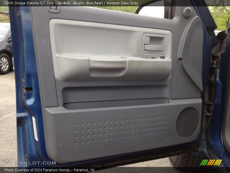 Atlantic Blue Pearl / Medium Slate Gray 2006 Dodge Dakota SLT Club Cab 4x4