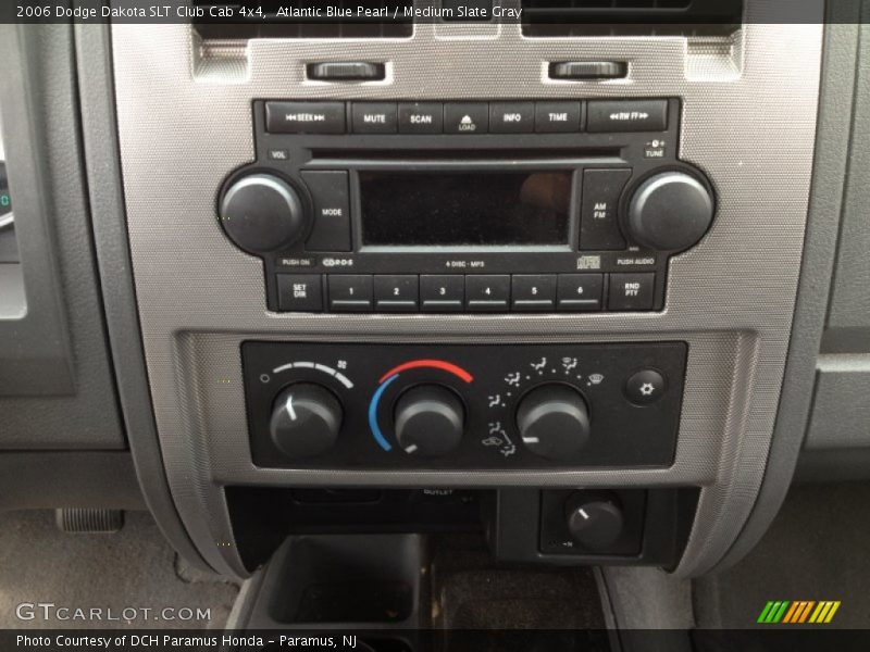 Atlantic Blue Pearl / Medium Slate Gray 2006 Dodge Dakota SLT Club Cab 4x4