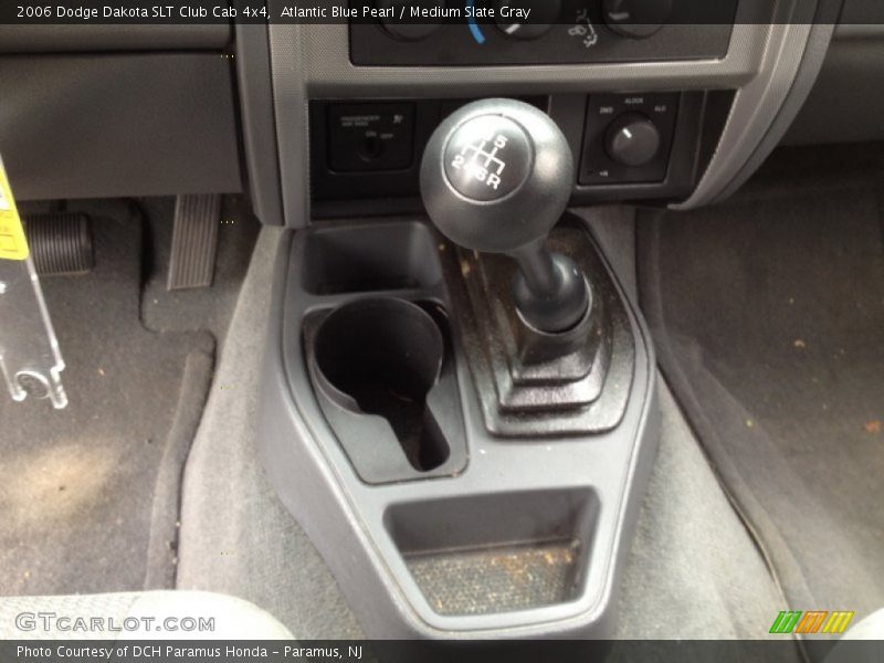 Atlantic Blue Pearl / Medium Slate Gray 2006 Dodge Dakota SLT Club Cab 4x4