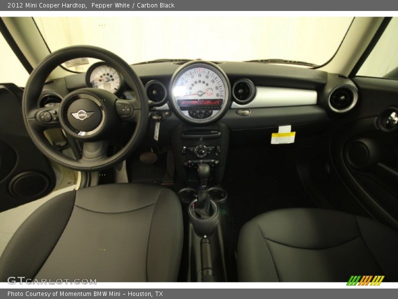 Pepper White / Carbon Black 2012 Mini Cooper Hardtop
