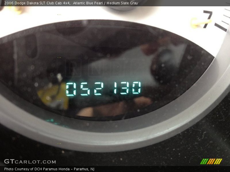 Atlantic Blue Pearl / Medium Slate Gray 2006 Dodge Dakota SLT Club Cab 4x4