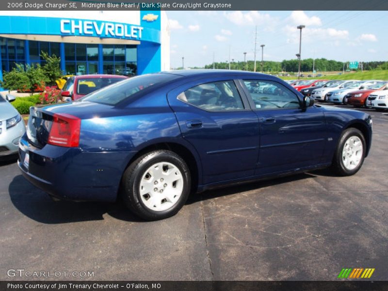 Midnight Blue Pearl / Dark Slate Gray/Light Graystone 2006 Dodge Charger SE