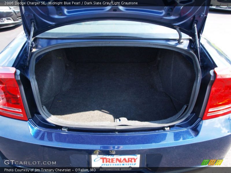 Midnight Blue Pearl / Dark Slate Gray/Light Graystone 2006 Dodge Charger SE
