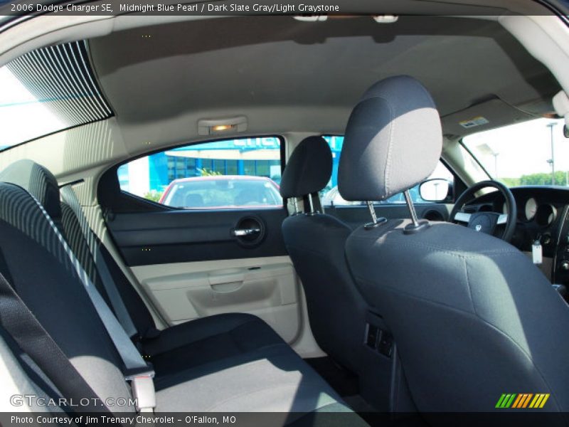 Midnight Blue Pearl / Dark Slate Gray/Light Graystone 2006 Dodge Charger SE