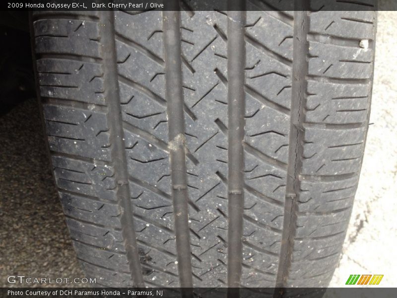 Dark Cherry Pearl / Olive 2009 Honda Odyssey EX-L