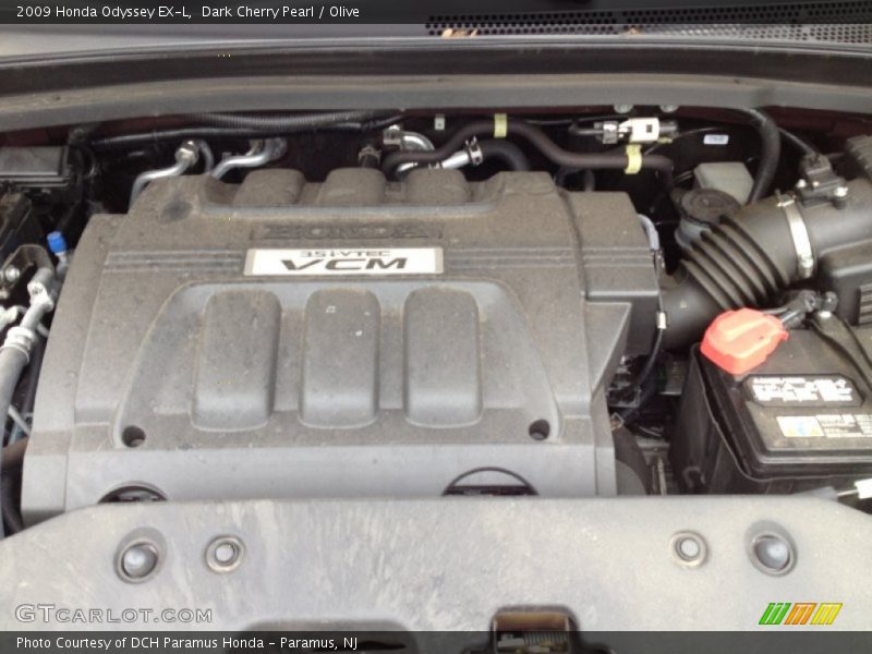 Dark Cherry Pearl / Olive 2009 Honda Odyssey EX-L