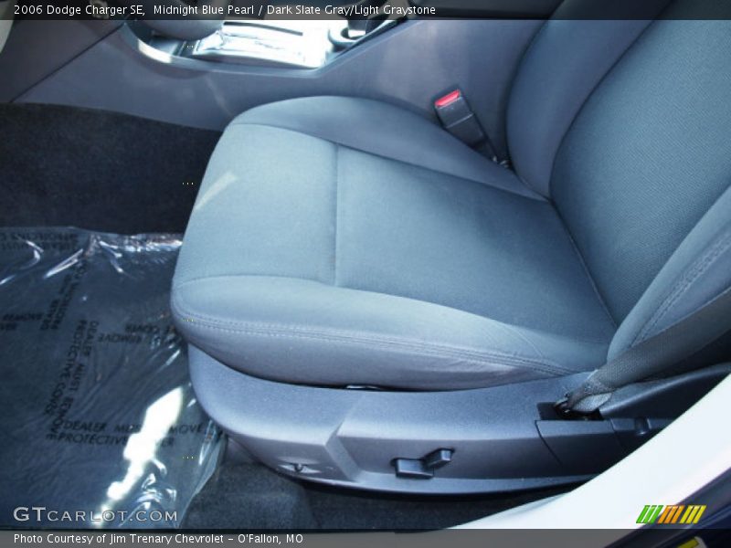 Midnight Blue Pearl / Dark Slate Gray/Light Graystone 2006 Dodge Charger SE
