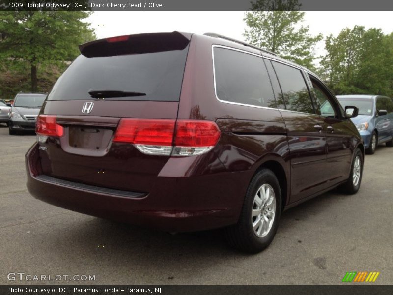 Dark Cherry Pearl / Olive 2009 Honda Odyssey EX-L