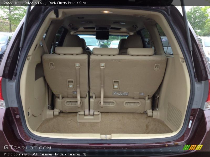 Dark Cherry Pearl / Olive 2009 Honda Odyssey EX-L