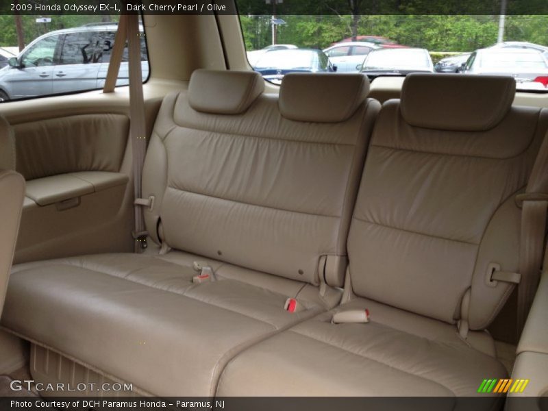 Dark Cherry Pearl / Olive 2009 Honda Odyssey EX-L