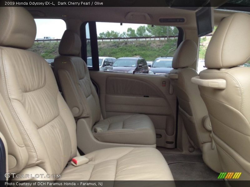 Dark Cherry Pearl / Olive 2009 Honda Odyssey EX-L