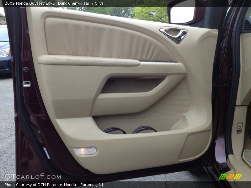 Dark Cherry Pearl / Olive 2009 Honda Odyssey EX-L