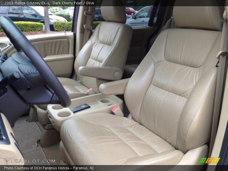 Dark Cherry Pearl / Olive 2009 Honda Odyssey EX-L