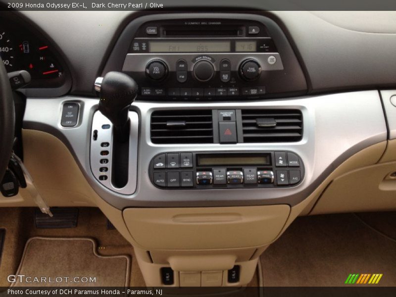 Dark Cherry Pearl / Olive 2009 Honda Odyssey EX-L