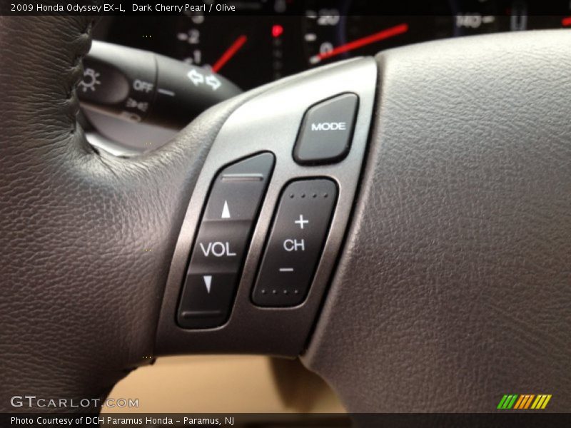 Dark Cherry Pearl / Olive 2009 Honda Odyssey EX-L