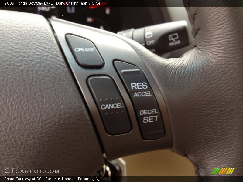 Dark Cherry Pearl / Olive 2009 Honda Odyssey EX-L
