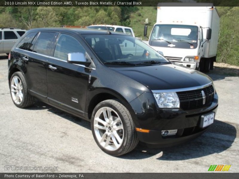 Tuxedo Black Metallic / Charcoal Black 2010 Lincoln MKX Limited Edition AWD