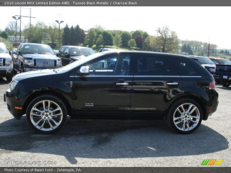 Tuxedo Black Metallic / Charcoal Black 2010 Lincoln MKX Limited Edition AWD