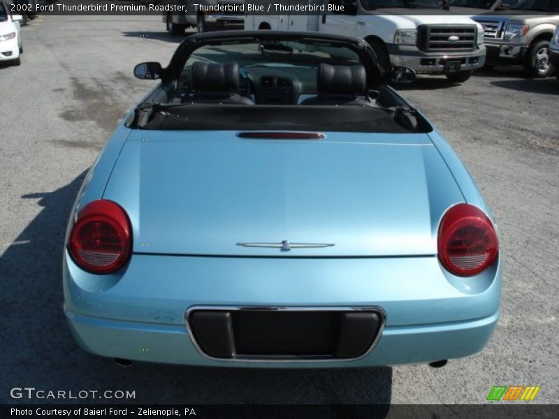 Thunderbird Blue / Thunderbird Blue 2002 Ford Thunderbird Premium Roadster