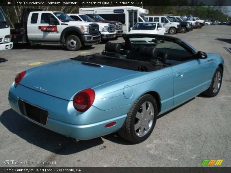  2002 Thunderbird Premium Roadster Thunderbird Blue