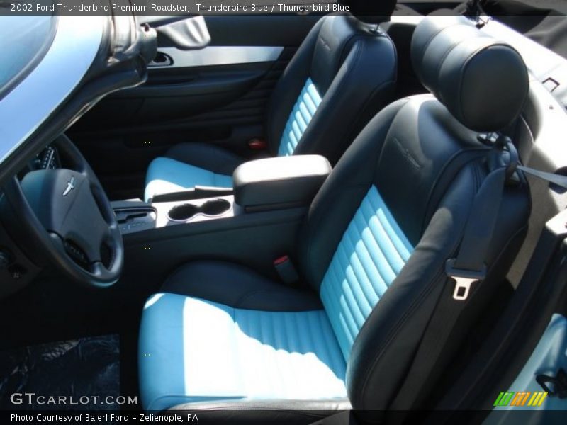 Thunderbird Blue / Thunderbird Blue 2002 Ford Thunderbird Premium Roadster