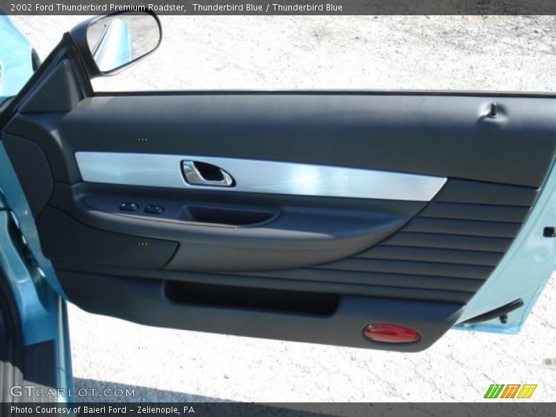 Thunderbird Blue / Thunderbird Blue 2002 Ford Thunderbird Premium Roadster