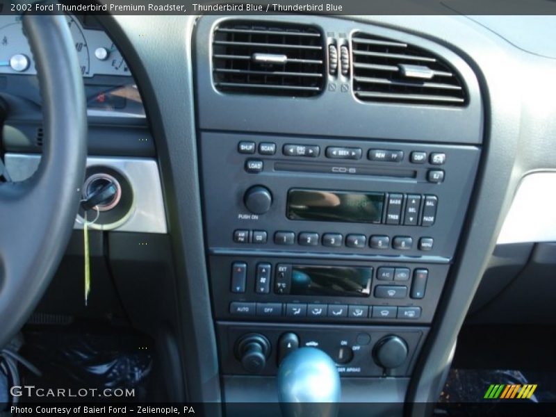 Thunderbird Blue / Thunderbird Blue 2002 Ford Thunderbird Premium Roadster