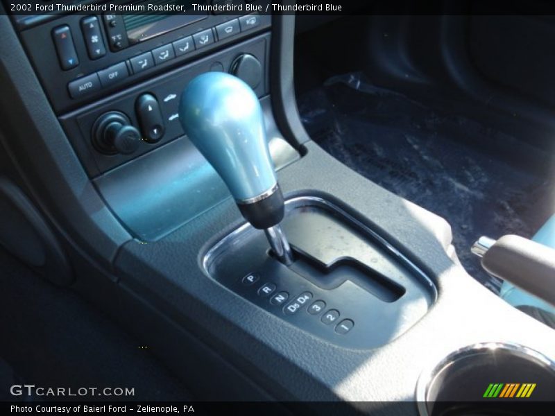  2002 Thunderbird Premium Roadster 5 Speed Automatic Shifter