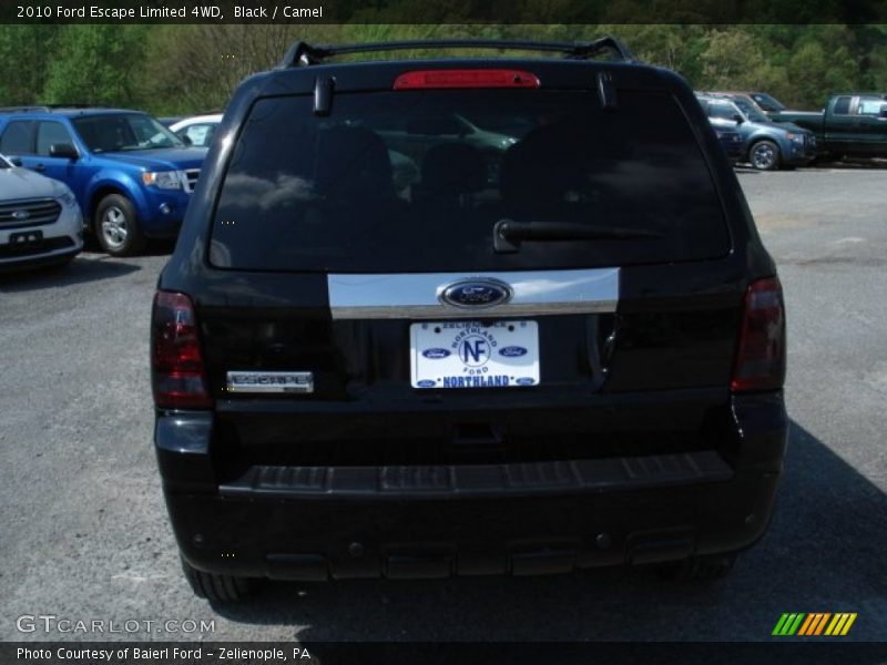 Black / Camel 2010 Ford Escape Limited 4WD