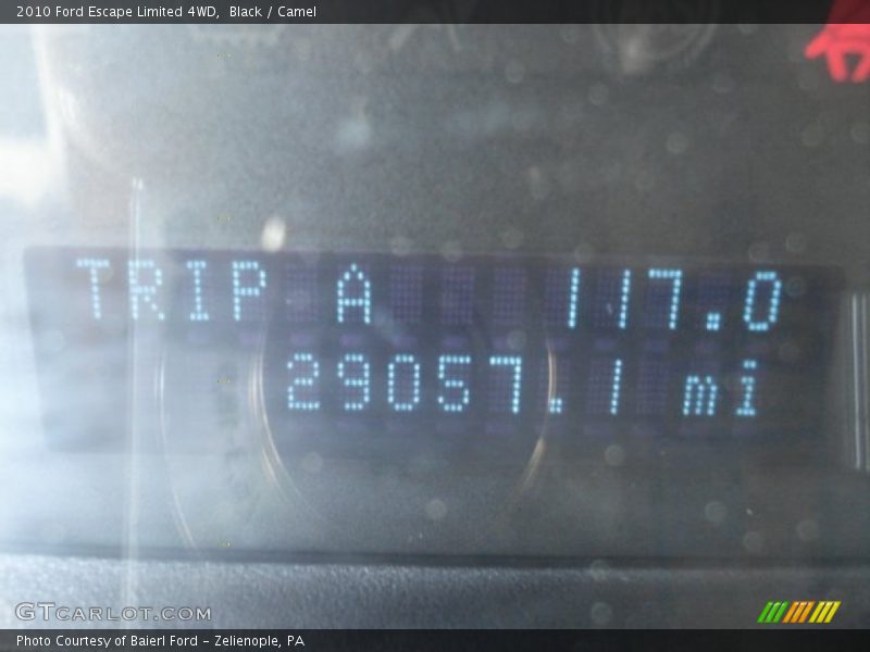 Black / Camel 2010 Ford Escape Limited 4WD