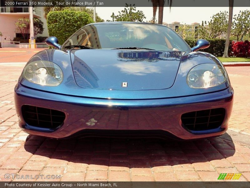 Tour de France Blue / Tan 2000 Ferrari 360 Modena