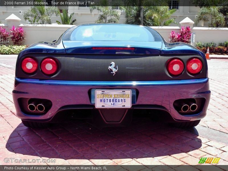 Tour de France Blue / Tan 2000 Ferrari 360 Modena