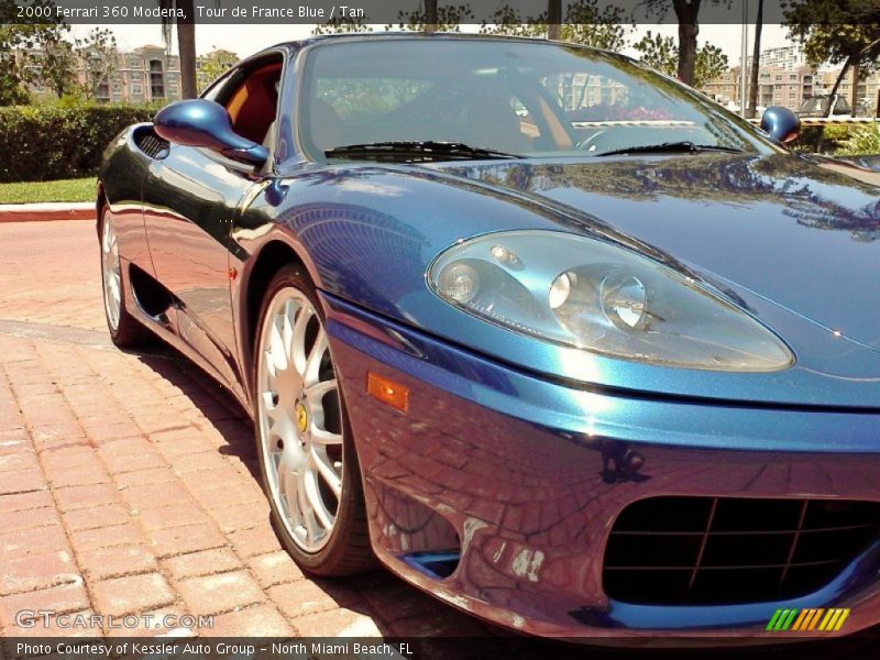 Tour de France Blue / Tan 2000 Ferrari 360 Modena