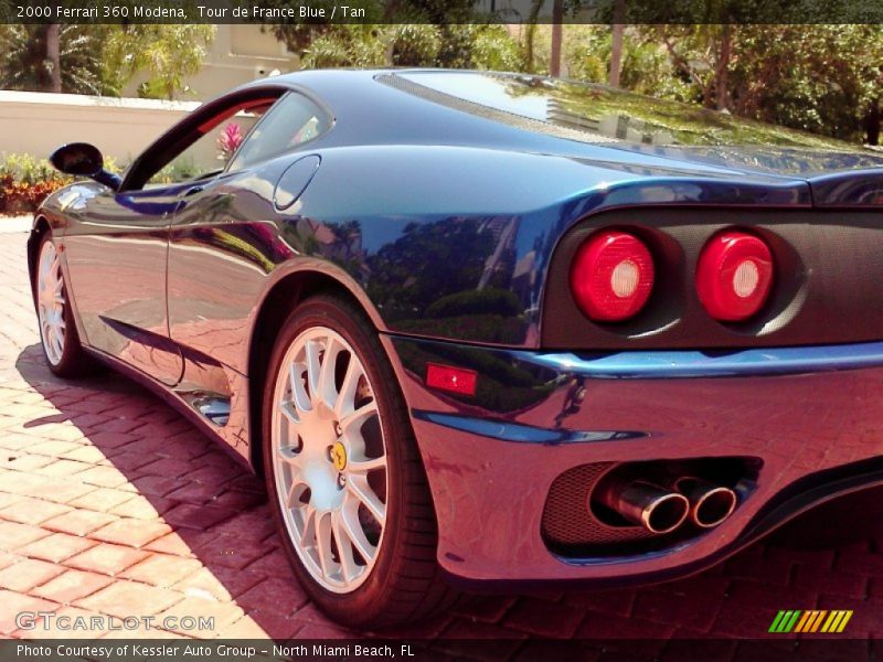 Tour de France Blue / Tan 2000 Ferrari 360 Modena