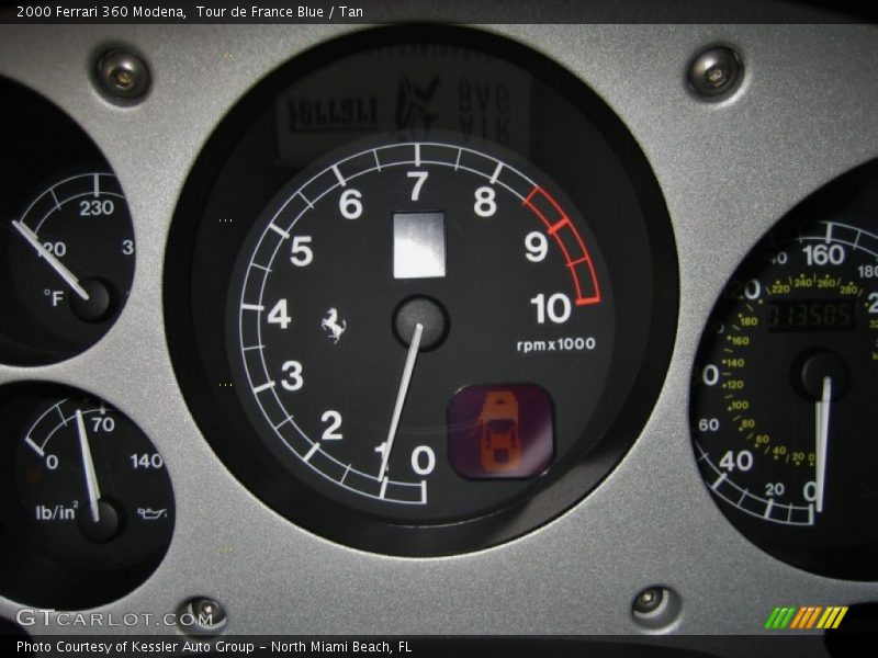 Tour de France Blue / Tan 2000 Ferrari 360 Modena