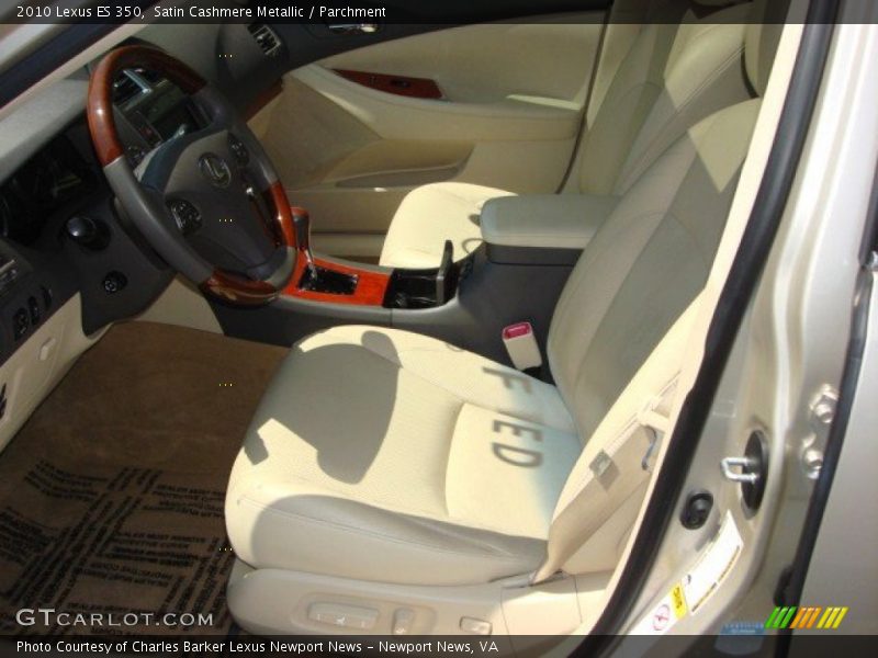 Satin Cashmere Metallic / Parchment 2010 Lexus ES 350