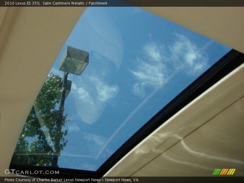 Satin Cashmere Metallic / Parchment 2010 Lexus ES 350