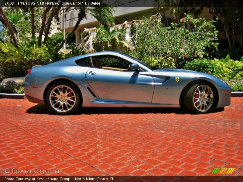  2009 599 GTB Fiorano  Blue California