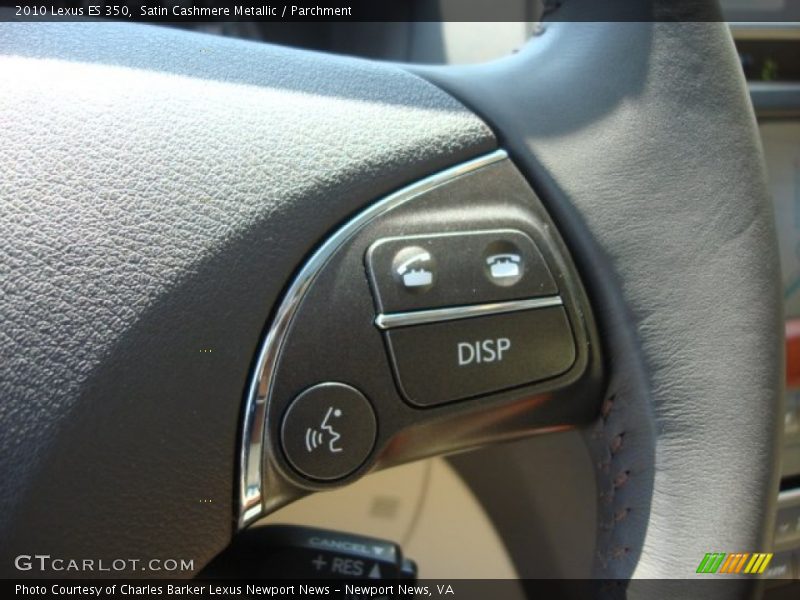 Satin Cashmere Metallic / Parchment 2010 Lexus ES 350