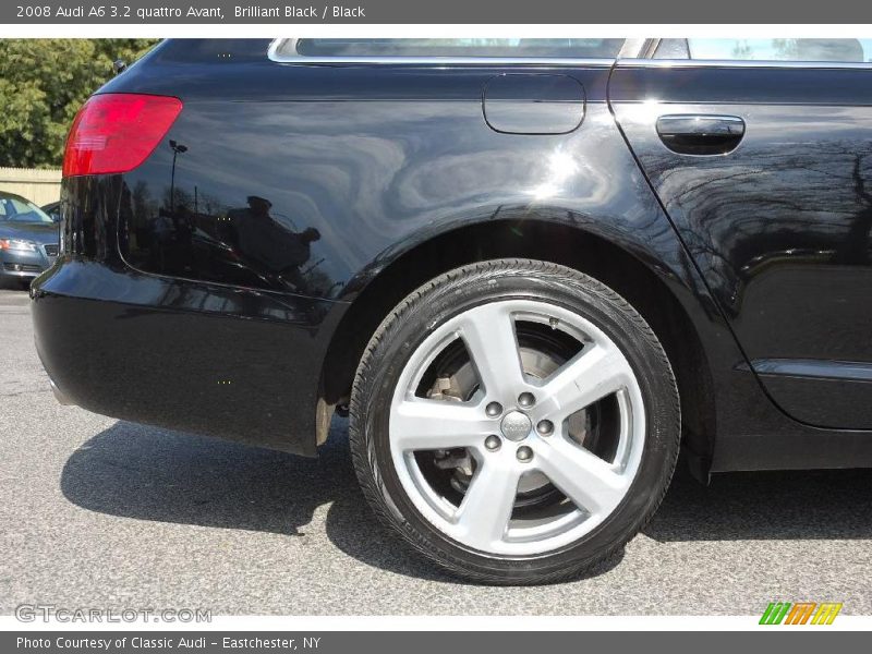 Brilliant Black / Black 2008 Audi A6 3.2 quattro Avant