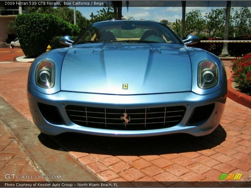  2009 599 GTB Fiorano  Blue California