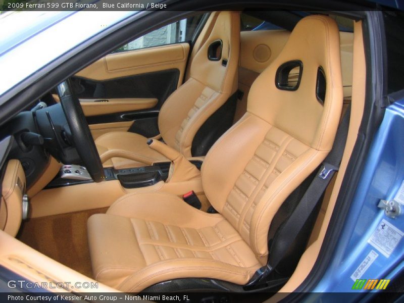  2009 599 GTB Fiorano  Beige Interior