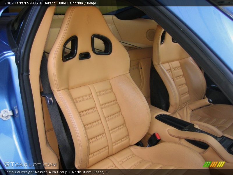 Blue California / Beige 2009 Ferrari 599 GTB Fiorano