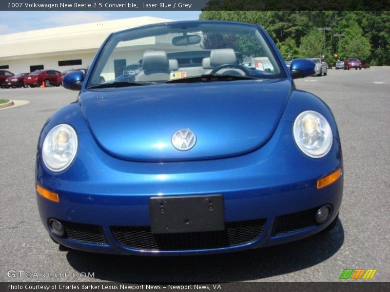 Laser Blue / Grey 2007 Volkswagen New Beetle 2.5 Convertible