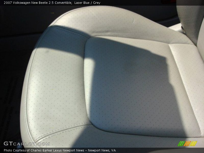 Laser Blue / Grey 2007 Volkswagen New Beetle 2.5 Convertible